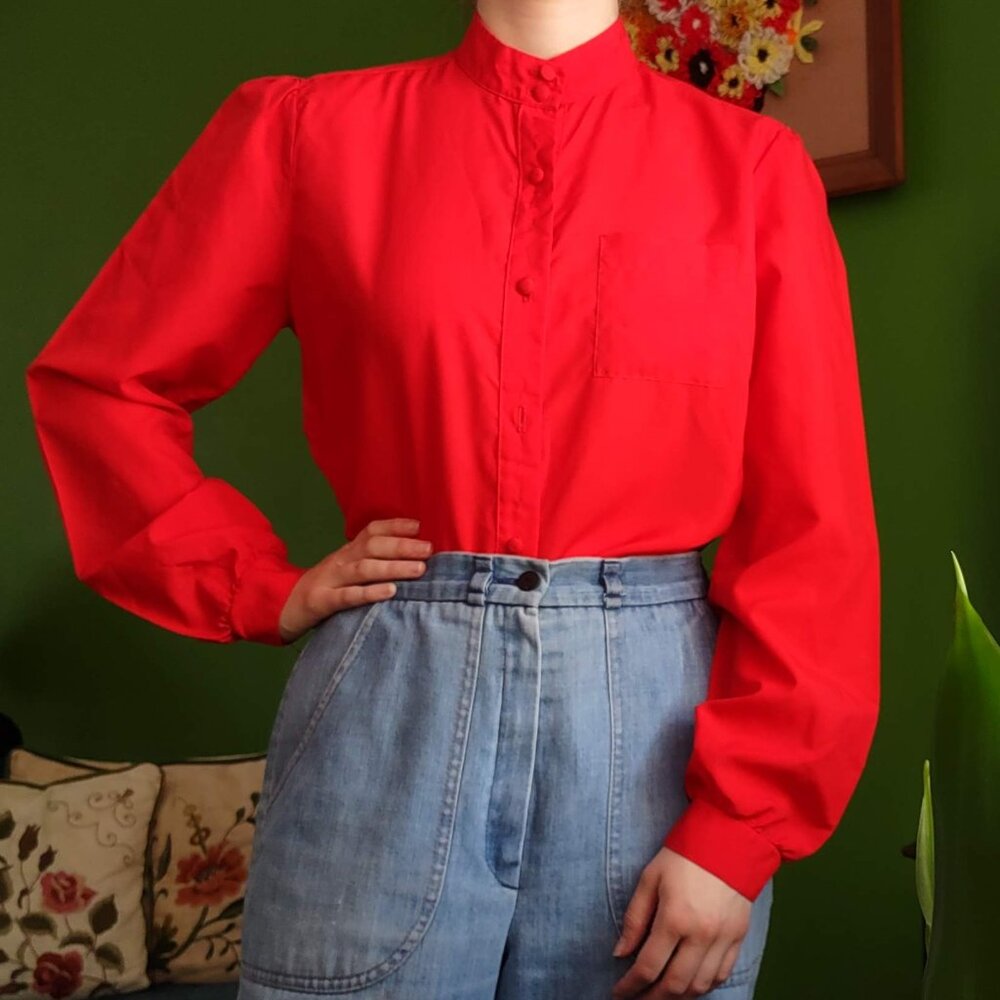 Vintage 80s Blouse